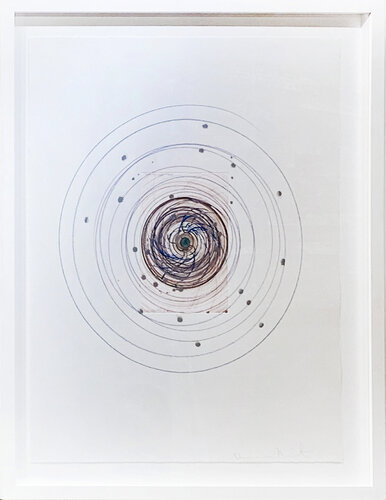 Spin Me Right Round (Unique) par Damien Hirst, Œuvre sur papier en vente sur Singulart