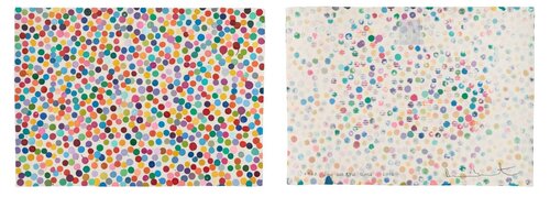 The Currency - Say All The Time par Damien Hirst, Peinture en vente sur Singulart