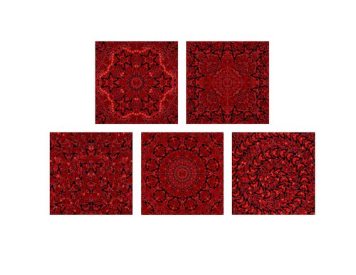 Empresses (5 prints) Limited Edition by Damien Hirst (H10-1,-2,-3,-4,-5) van Damien Hirst, Afdruk te koop op Singulart