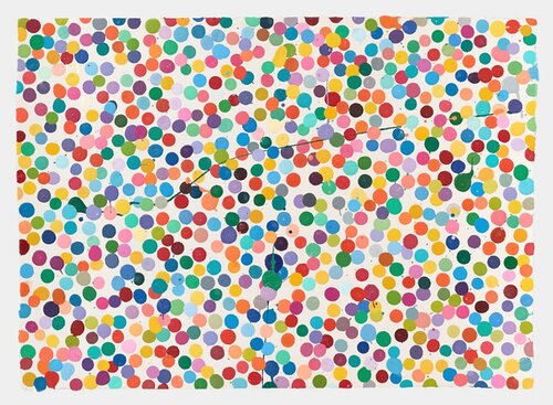 Damien Hirst The Currency Unique Painting, I'll Need You To Be van Damien Hirst, Schilderij te koop op Singulart