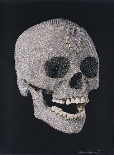 For the Love of God, Shine (Framed) par Damien Hirst, Édition en vente sur Singulart