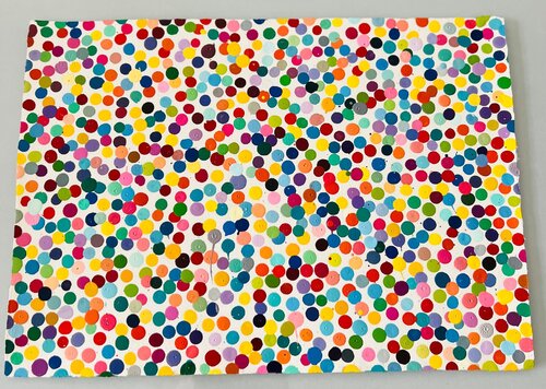 The Currency 'Flashing through the streets' (6657) par Damien Hirst, Peinture en vente sur Singulart