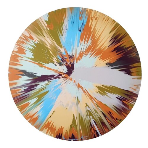 Beautiful, Staring-Light Vapor Painting par Damien Hirst, Édition en vente sur Singulart