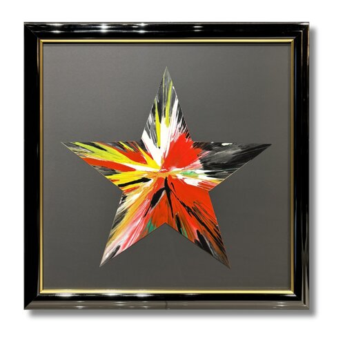 SPIN PAINTING (STAR) par Damien Hirst, Peinture en vente sur Singulart
