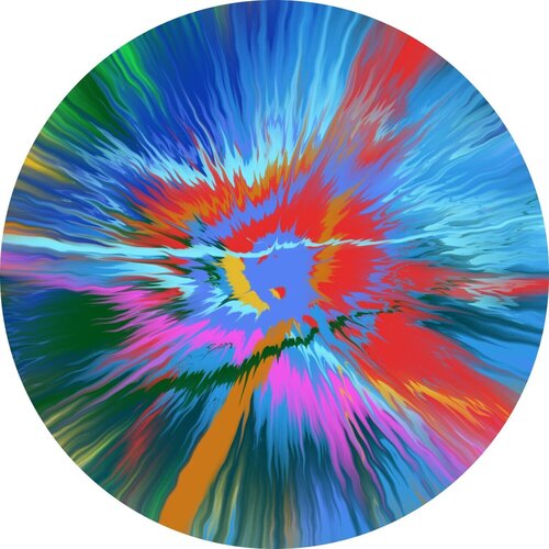 Beautiful, Unweakened, Active And Brave Star System Painting par Damien Hirst, Édition en vente sur Singulart