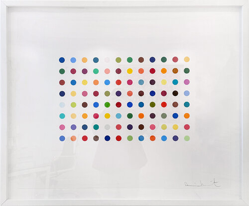 Bromphenol Blue de Damien Hirst, Impresión a la venta en Singulart