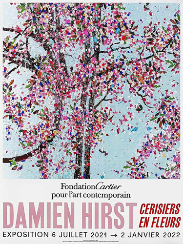 Damien Hirst Foundation Cartier Cerisiers En Fleurs Cherry Blossom par Damien Hirst, Édition en vente sur Singulart