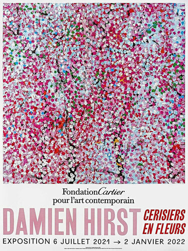 Foundation Cartier Cerisiers En Fleurs Cherry Blossom par Damien Hirst, Édition en vente sur Singulart