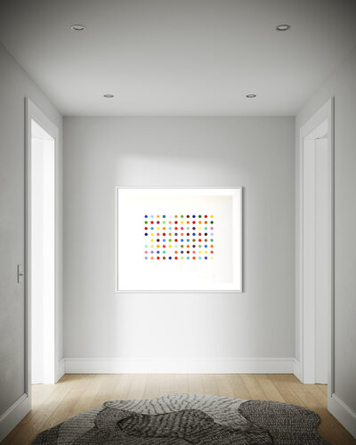 Bromphenol Blue von Damien Hirst, Druck kaufen auf Singulart