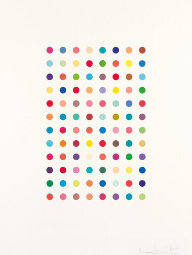 Xylene Cyanol Dye Solution de Damien Hirst, Impresión a la venta en Singulart