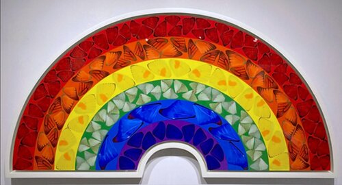 Damien Hirst Butterfly Rainbow (Large) H7-1 par Damien Hirst, Édition en vente sur Singulart