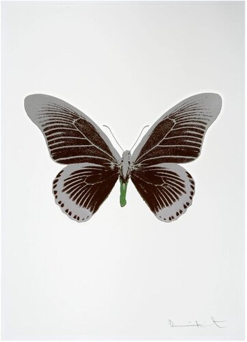 The Souls IV - Chocolate/Silver/Gloss/Leaf Green von Damien Hirst, Druck kaufen auf Singulart
