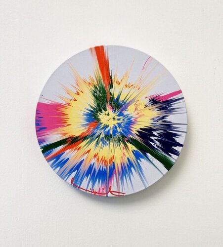 H12-4 (SMALL) BEAUTIFUL, PURELY NATURAL, OVERSTIMULATED VAPOR PAINTING par Damien Hirst, Peinture en vente sur Singulart