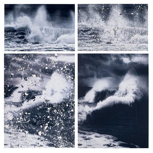 Damien Hirst Where The Land Meets The Sea Set of Four: Colliding, Blizzard, Faneel and Doldrums van Damien Hirst, Afdruk te koop op Singulart