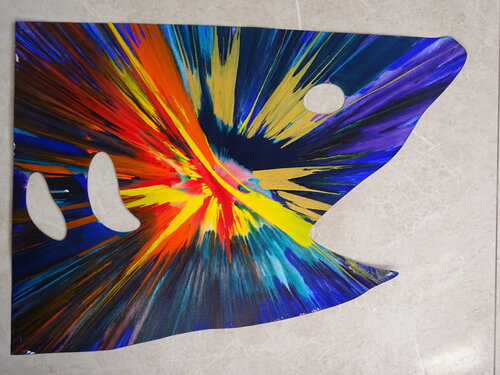 Shark Painting di Damien Hirst, Opera su carta in vendita su Singulart