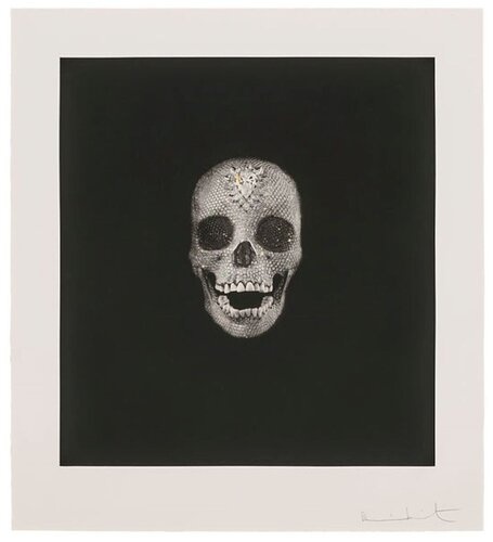 Damien Hirst Victory Over Death Hand Coloured Etching by Damien Hirst, Print for Sale on Singulart