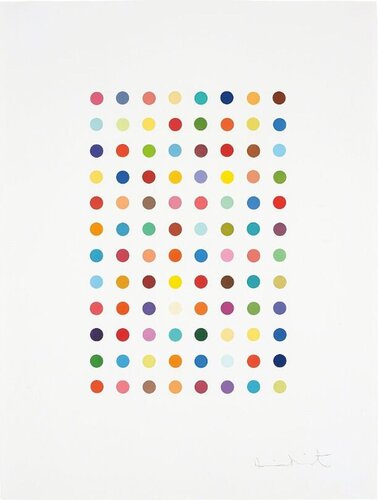 Xylene Cyanol Dye Solution by Damien Hirst, Print for Sale on Singulart