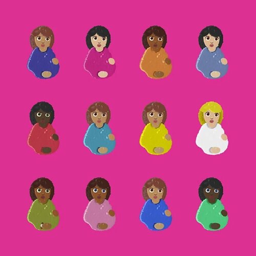 Unique Damien Hirst Signed Great Expectations Print (Magenta Painting Background) di Damien Hirst, Stampa in vendita su Singulart