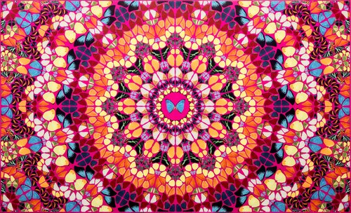 H18-1 Harlequin from The Kaleidoscopes von Damien Hirst, Druck kaufen auf Singulart