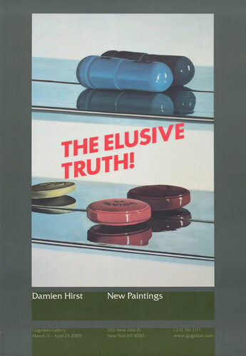The Elusive Truth-Two Pills by Damien Hirst, 인쇄 for Sale on Singulart