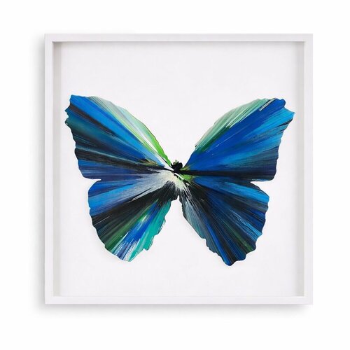 Untitled (spin butterfly) par Damien Hirst, Peinture en vente sur Singulart