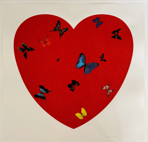 All you need is Love, Love, Love par Damien Hirst, Édition en vente sur Singulart