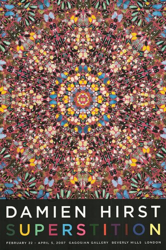 Superstition HAND SIGNED par Damien Hirst, Édition en vente sur Singulart