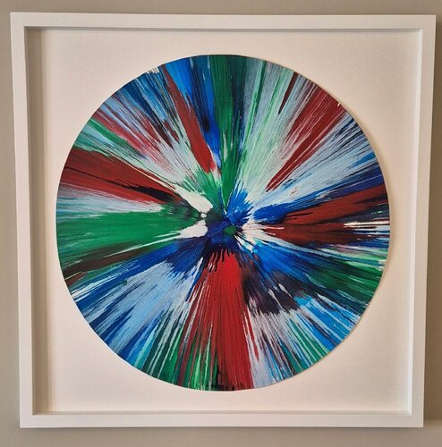 Untitled (spin) van Damien Hirst, Schilderij te koop op Singulart