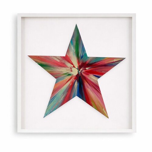 Untitled (spin star) par Damien Hirst, Peinture en vente sur Singulart