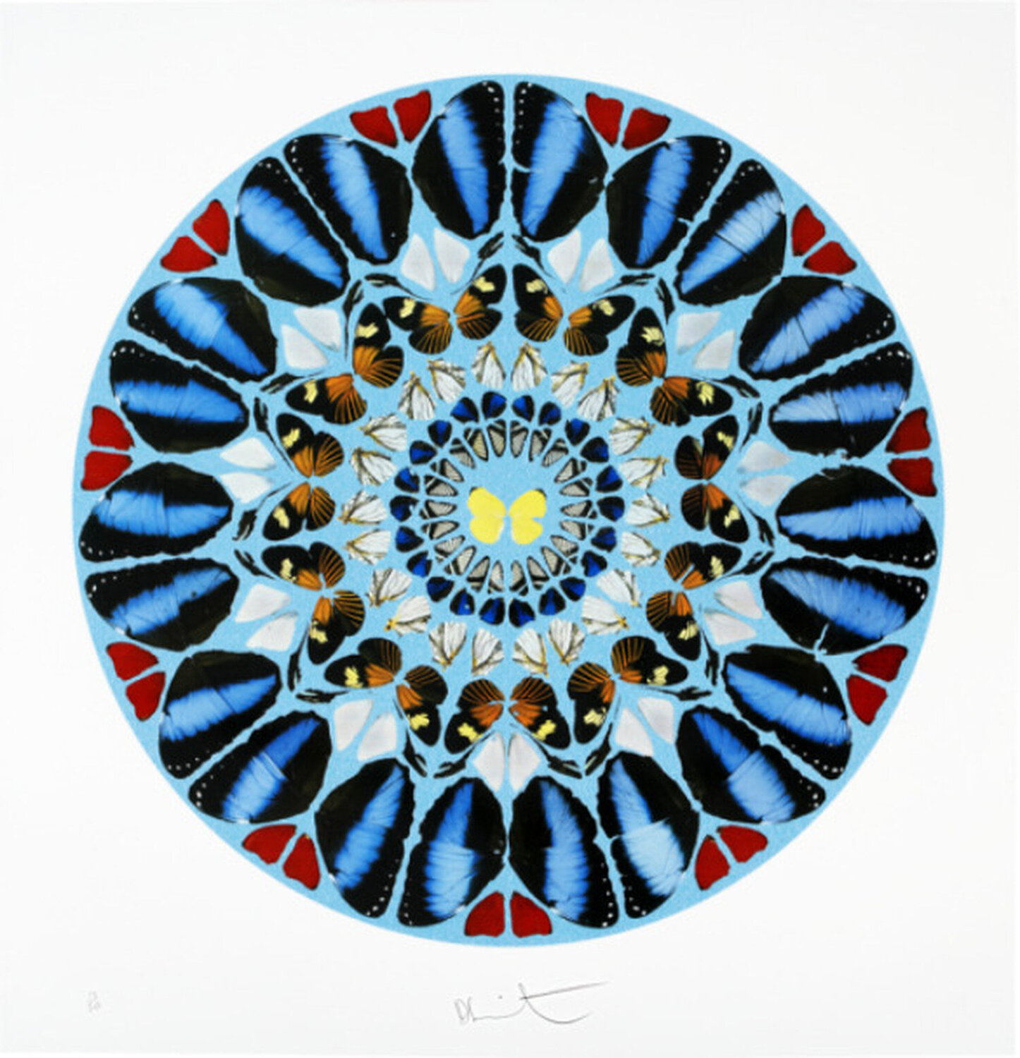 Psalm: Ad te, Domine, levavi Damien Hirst Stampa in vendita