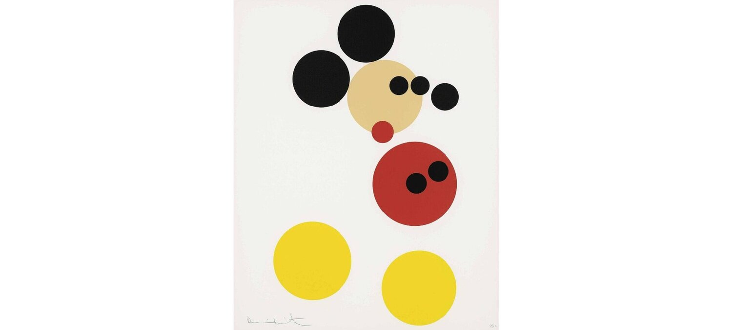 Mickey Mouse - Spot (small) Damien Hirst Édition à vendre