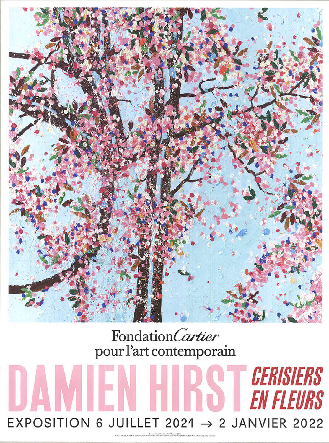 Wonderful World Blossom Damien Hirst Druck zu verkaufen