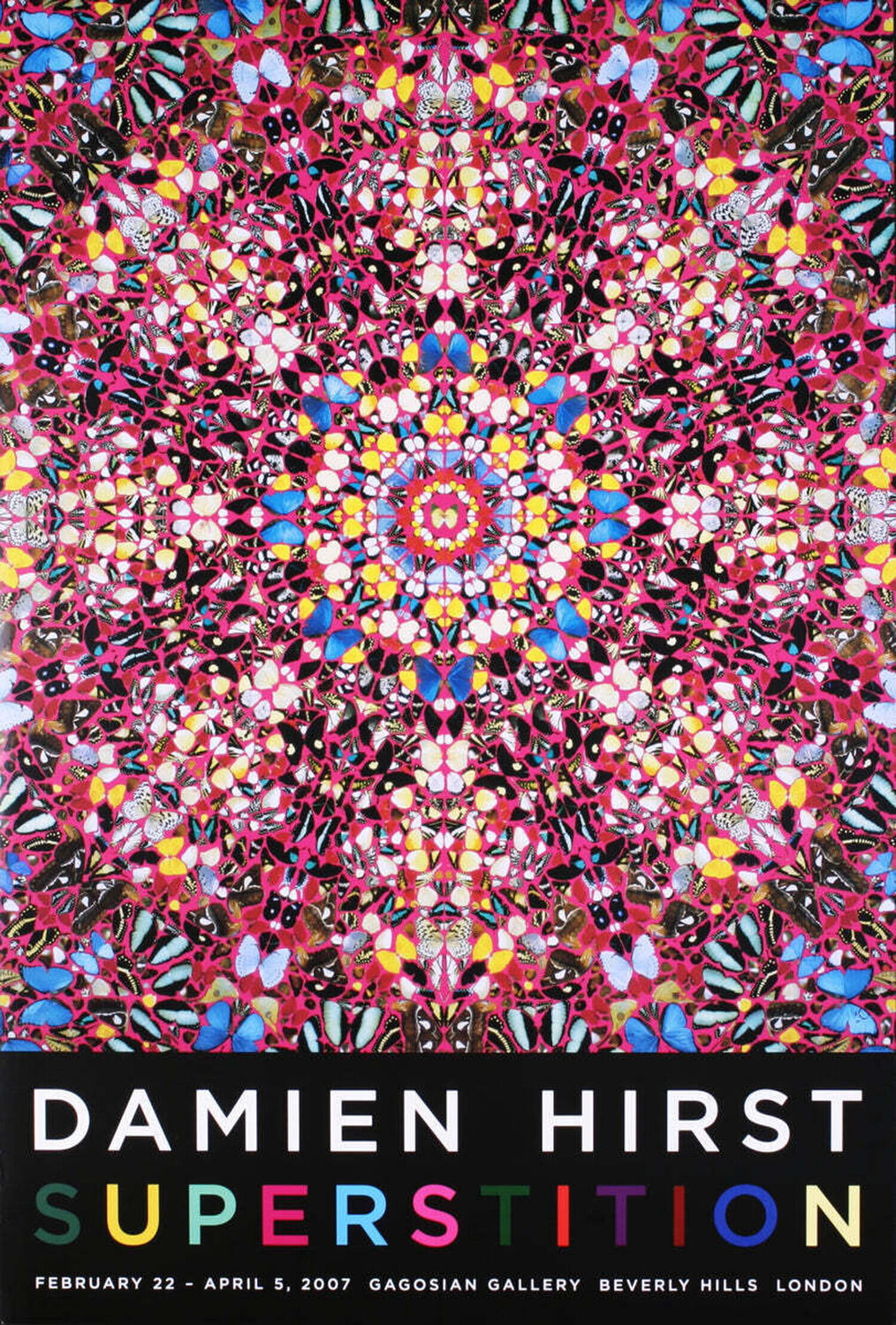 Superstition Hand Signed Damien Hirst Édition à vendre