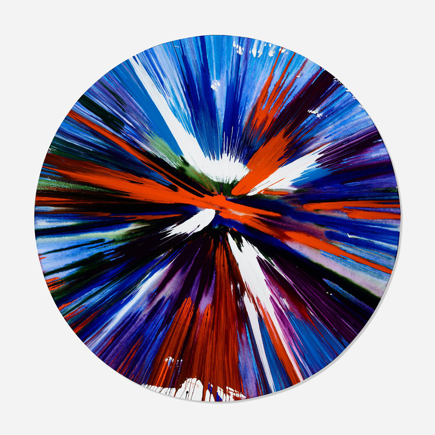 Circle Spin Painting Damien Hirst Peinture originale à vendre