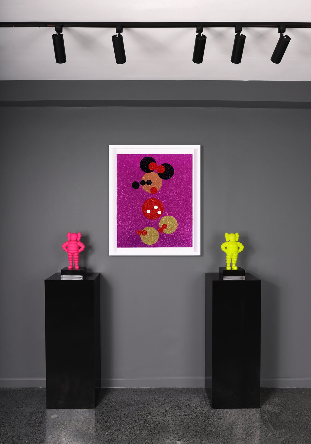 Minnie' Silkscreen with Glitter Damien Hirst Druck zu verkaufen