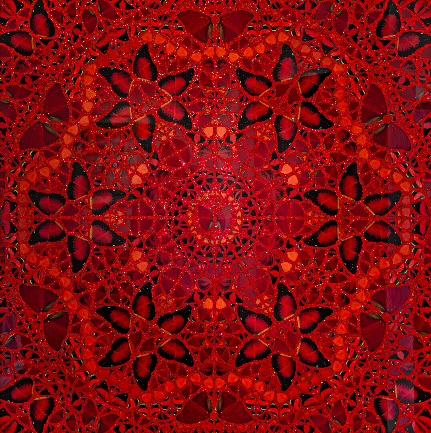 Wu Zetian Damien Hirst Afdruk te koop