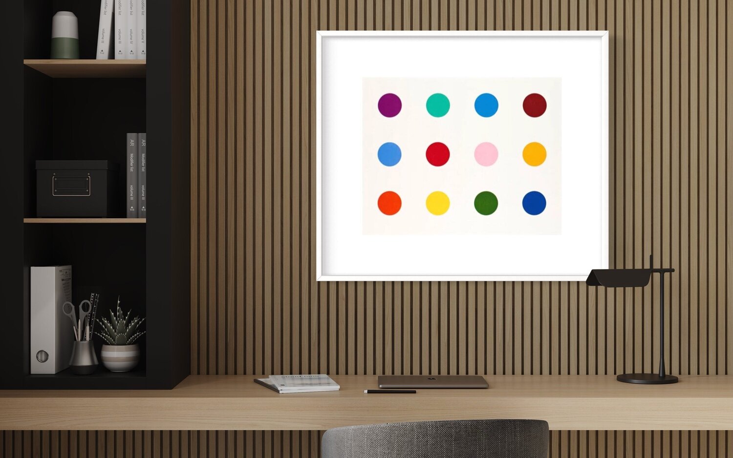 Isovanillin, from 40 Woodcut Spots Damien Hirst Druck zu verkaufen