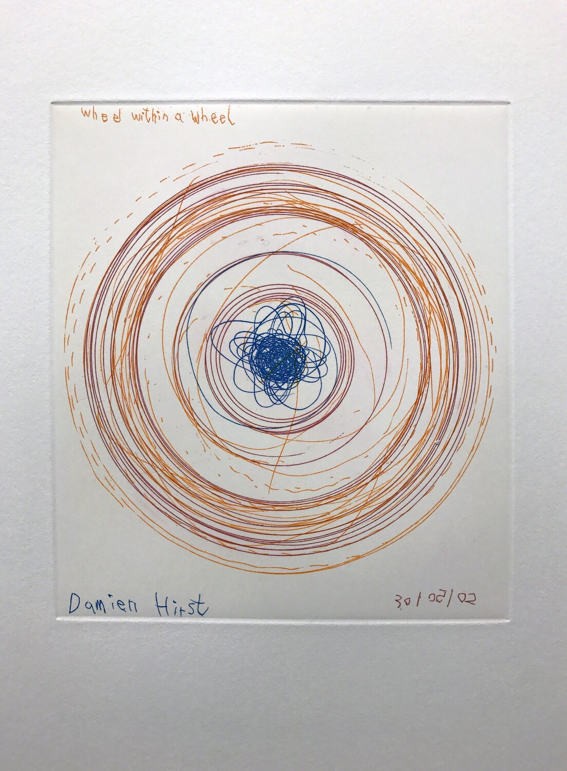 Wheel within a wheel Damien Hirst Afdruk te koop