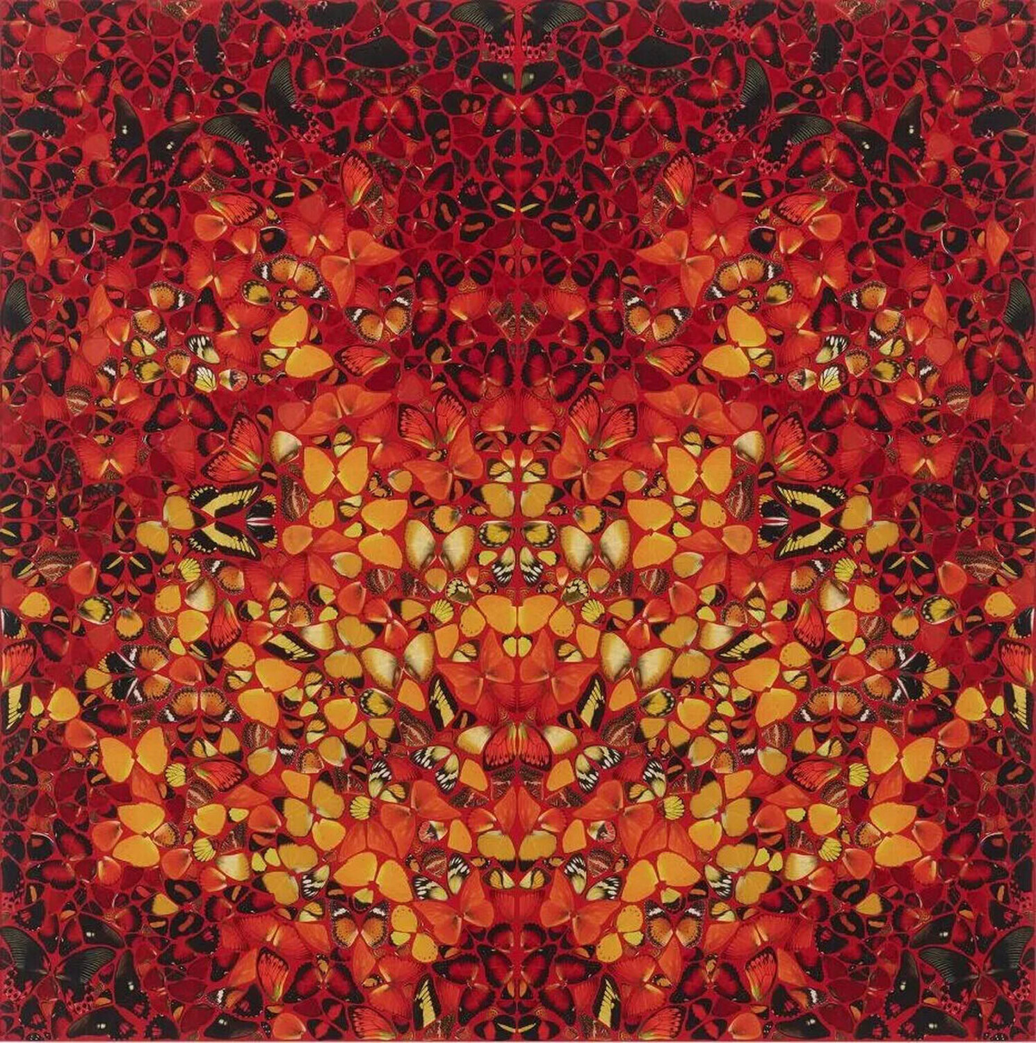 Fire Damien Hirst Impresión en venta