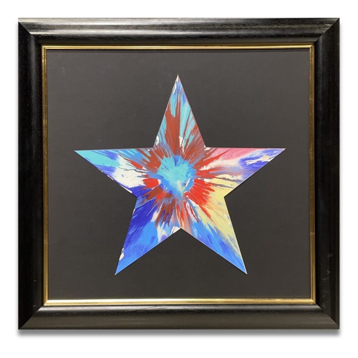 SPIN PAINTING (STAR) Damien Hirst Dipinto originale in vendita