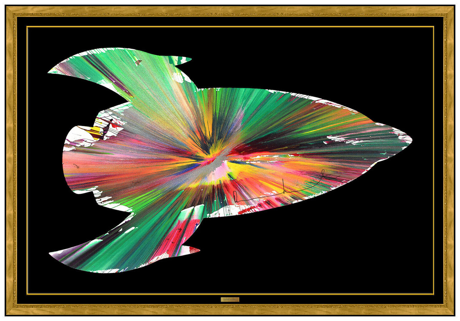 Rocket Ship Damien Hirst Peinture originale à vendre
