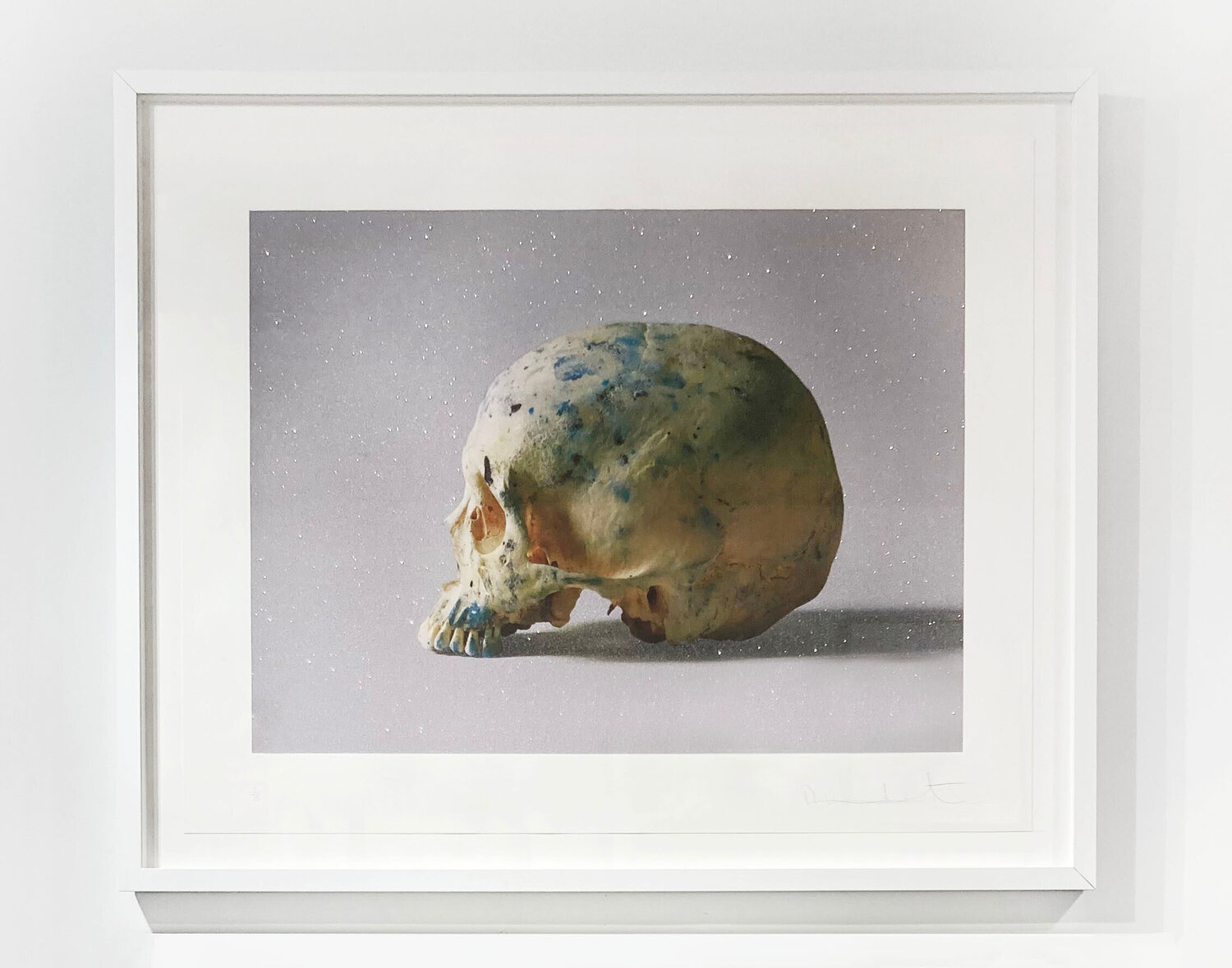Studio Half Skull, half face (with diamond dust) Damien Hirst Édition à vendre