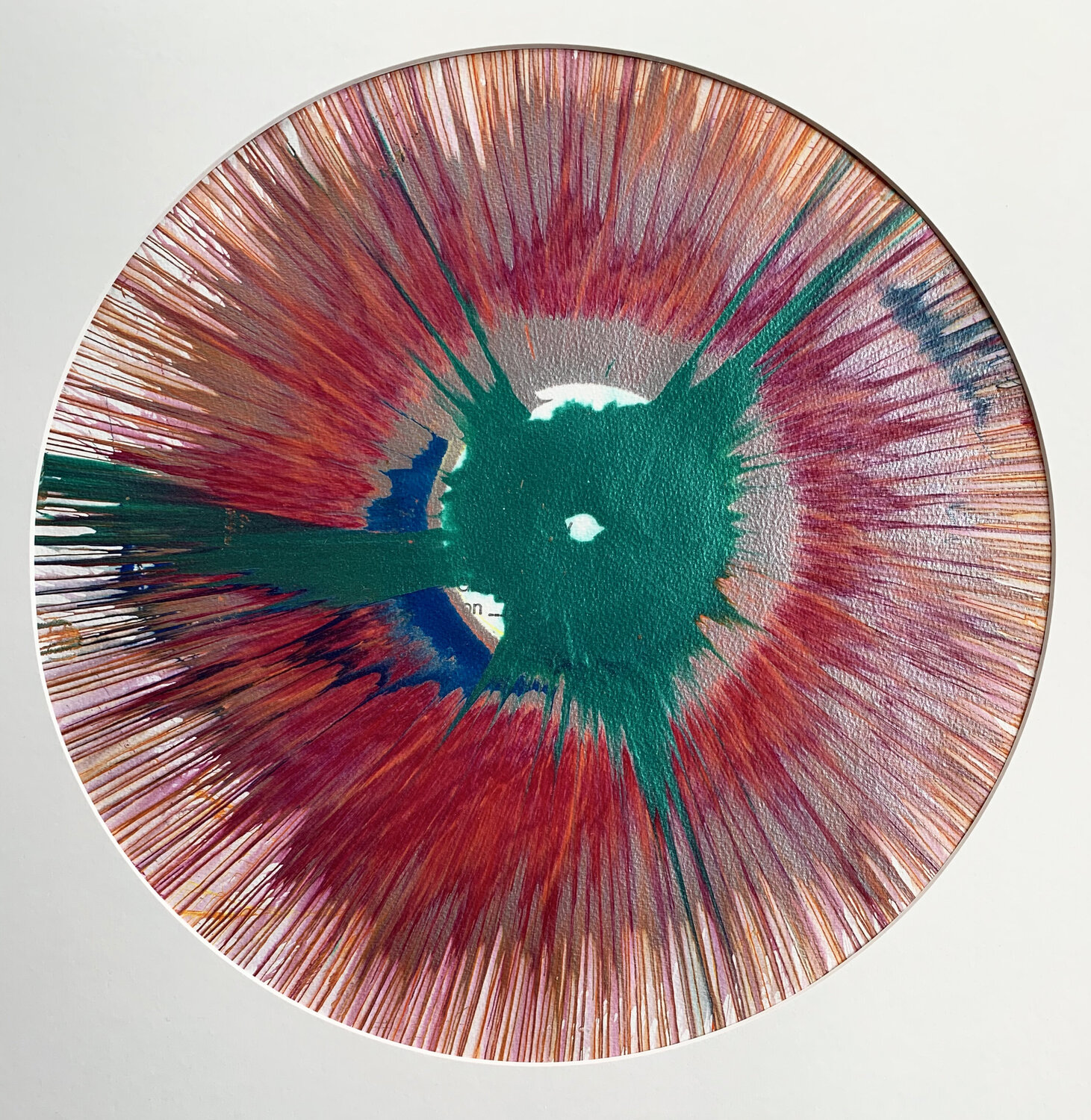 Spin painting Damien Hirst Peinture originale à vendre