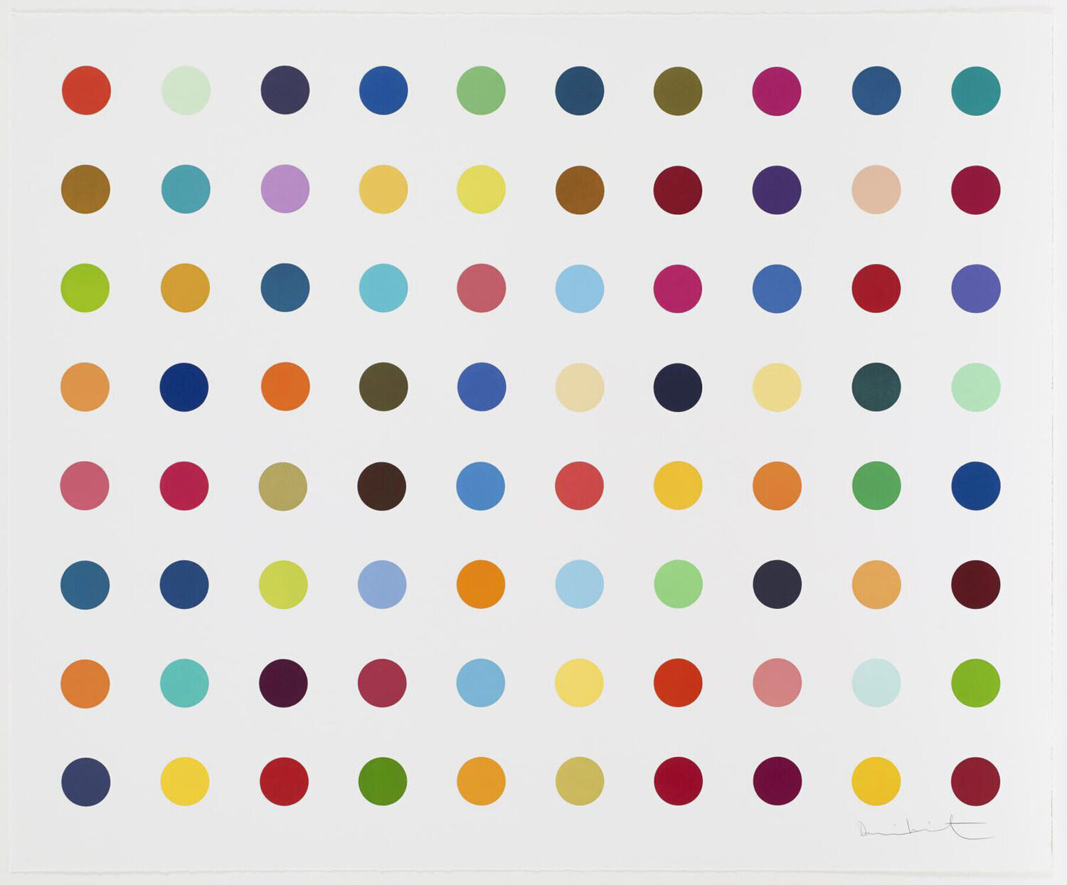 Dequalinium Chloride Damien Hirst Druck zu verkaufen