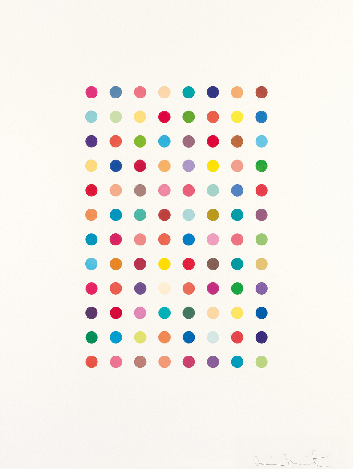 Xylene Cyanol Dye Solution Damien Hirst Impresión en venta