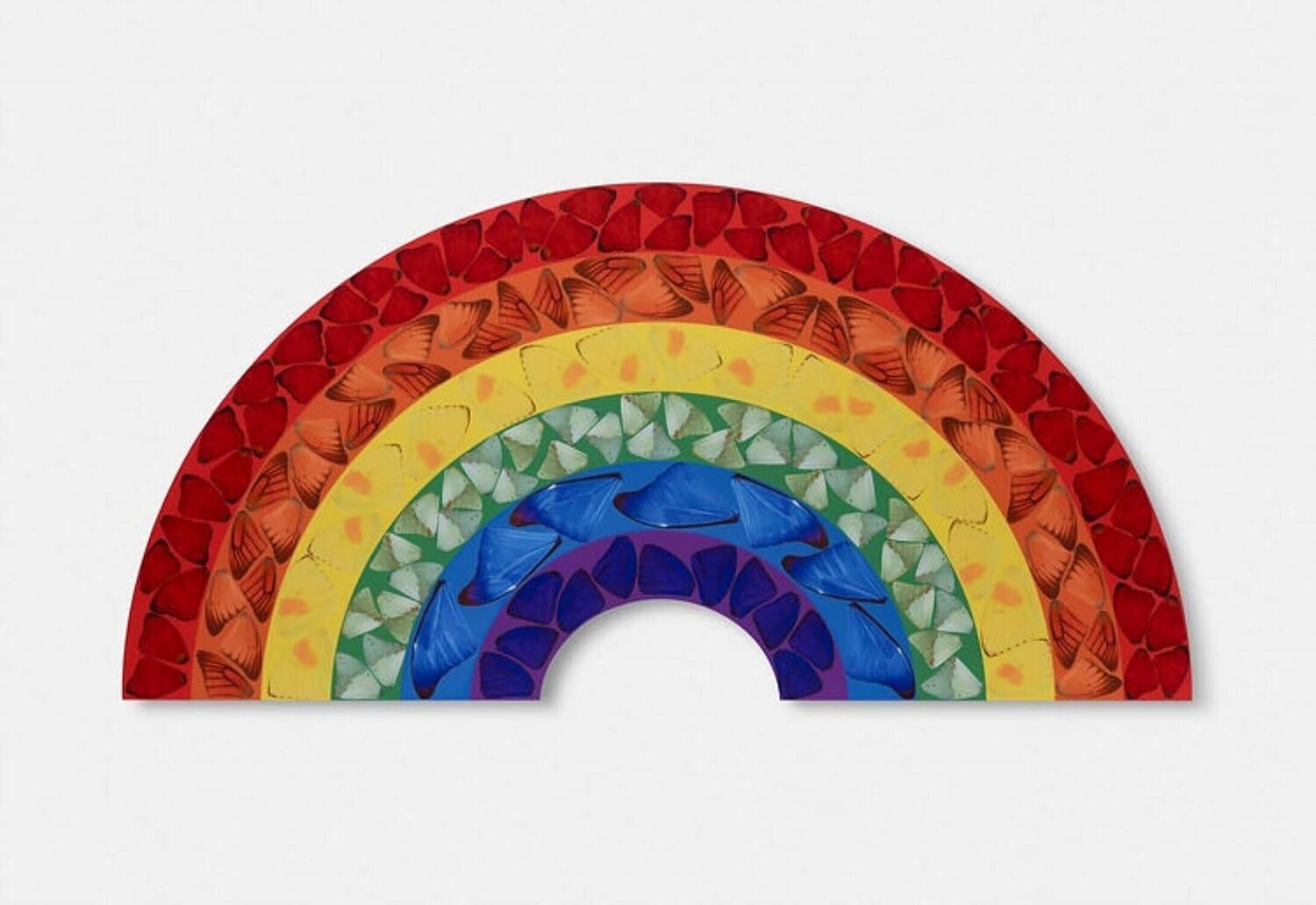 Butterfly Rainbow Small H7-2 Damien Hirst Afdruk te koop