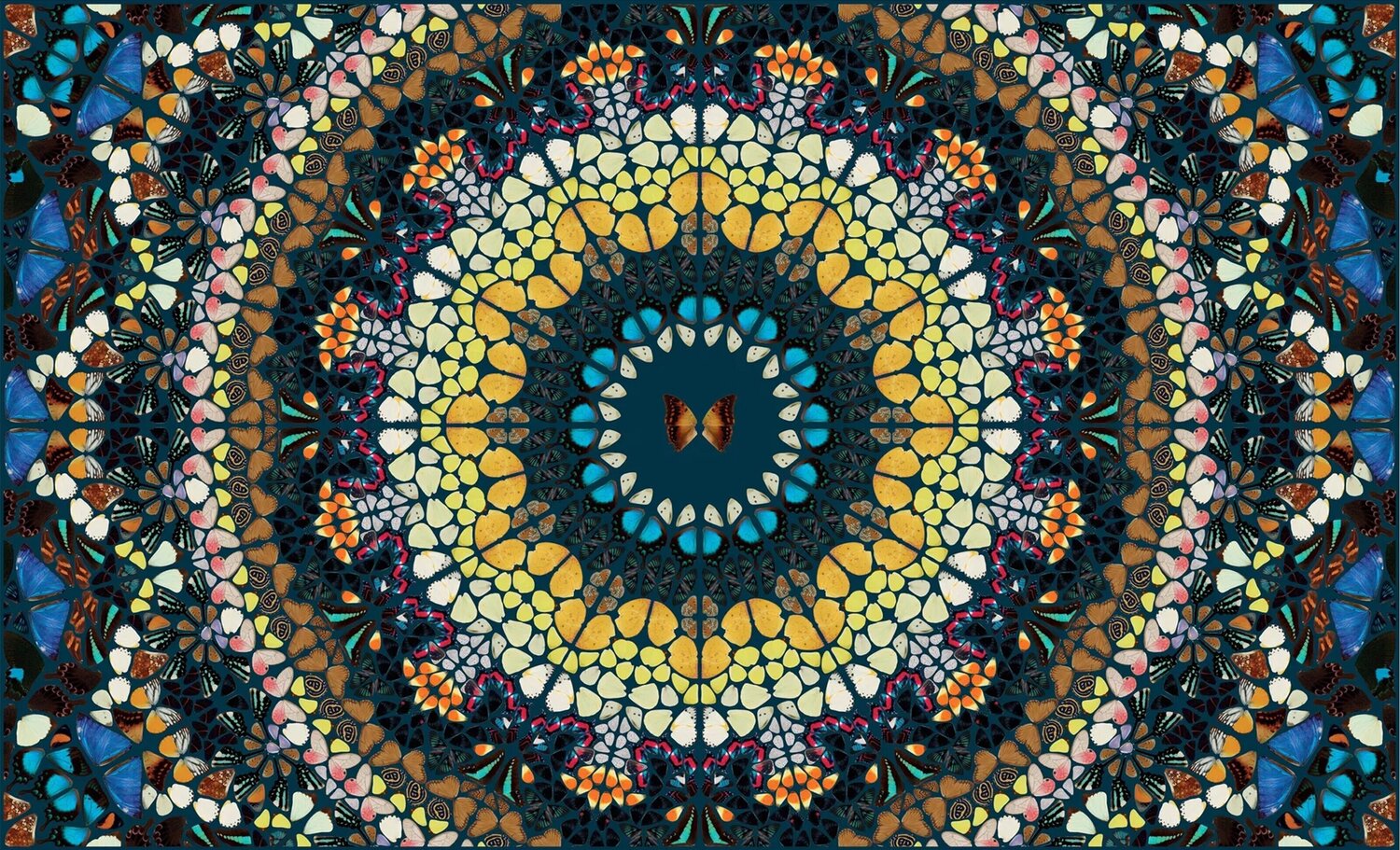 H18-3 Psychedelic from the Kaleidoscopes Damien Hirst Stampa in vendita