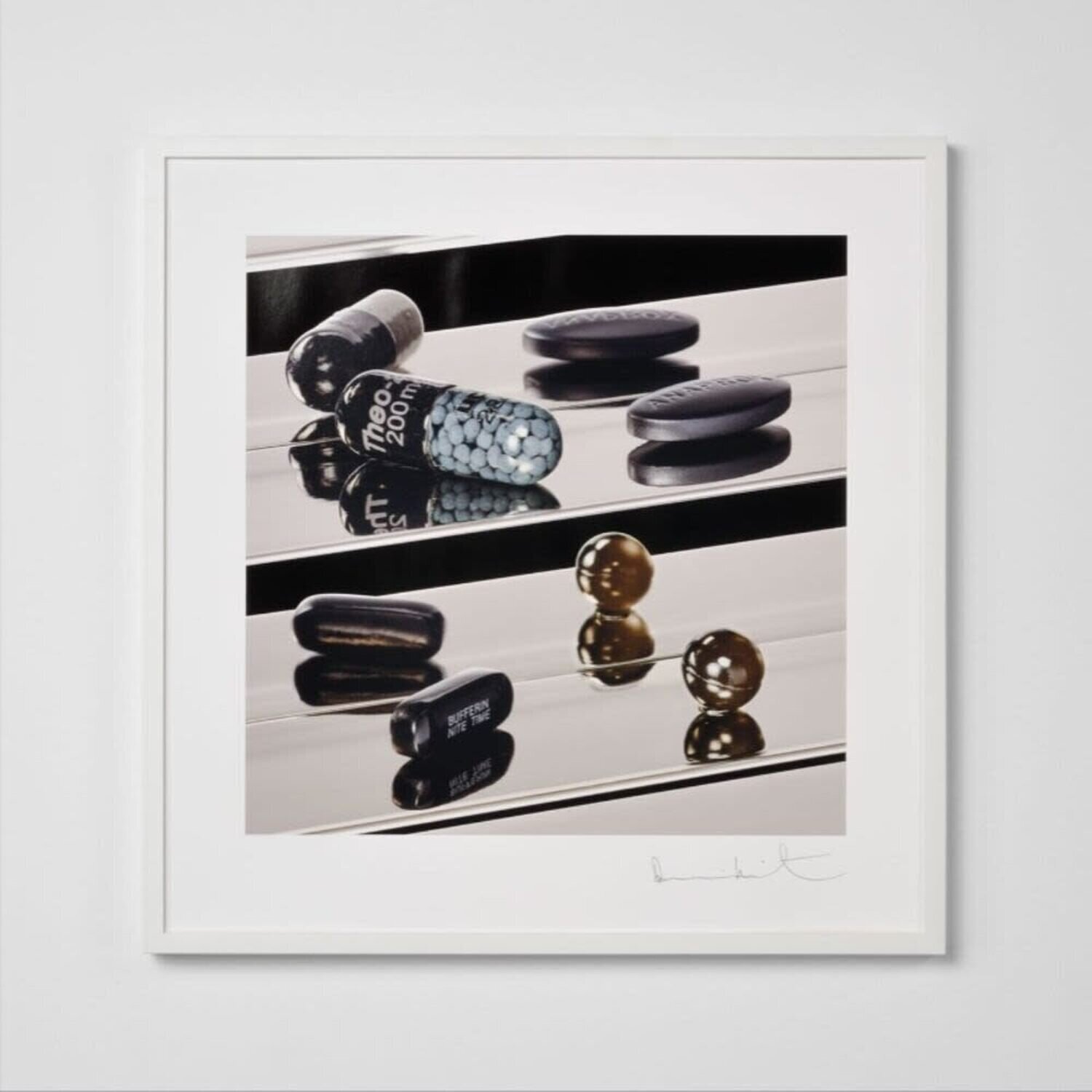 Dark Black Heaven (Nite Time) Damien Hirst Afdruk te koop