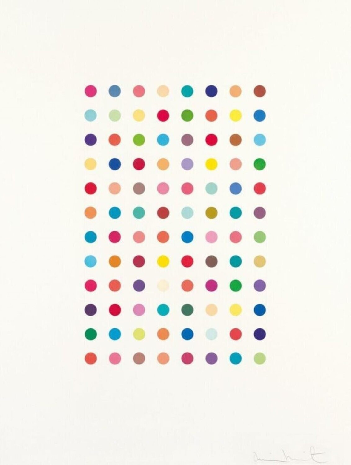 Xylene Cyanol Dye Solution Damien Hirst Édition à vendre