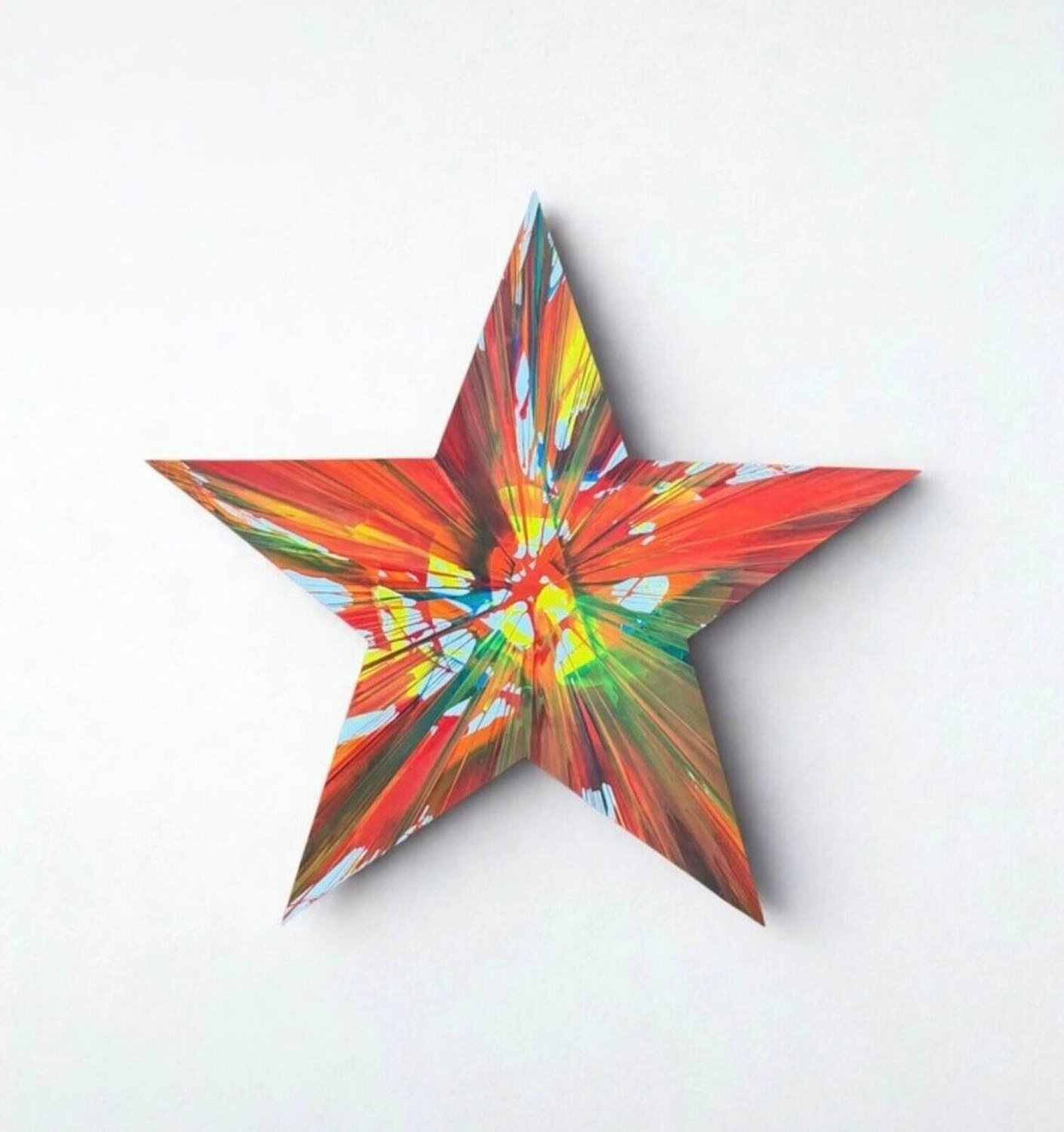 Star Spin Painting Damien Hirst Dipinto originale in vendita